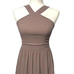 Lulu’s Mauve Sleeveless Long Dress - Size Small